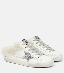 Golden Goose Golden Goose Super-Star shearling-lined mules