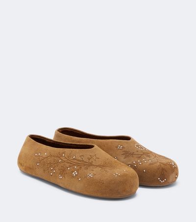 Golden Goose Golden Goose Tierra studded suede slip-on shoes