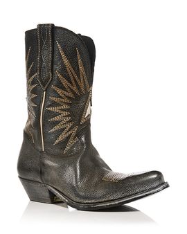 Golden Goose Golden Goose Unisex Wish Star Low Western Boots