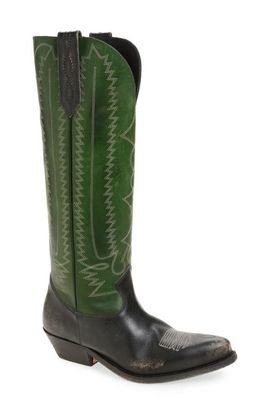 Golden Goose Golden Goose Wish Star High Western Boot