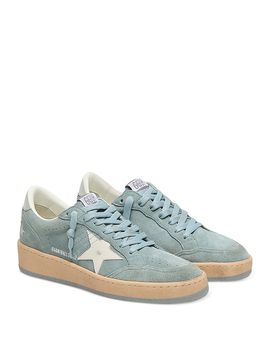 Golden Goose Golden Goose Women's Ballstar 2 Suede Lace Up Sneakers