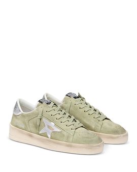 Golden Goose Golden Goose Women's Stardan Suede Lace Up Sneakers