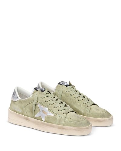 Golden Goose Golden Goose Women's Stardan Suede Lace Up Sneakers