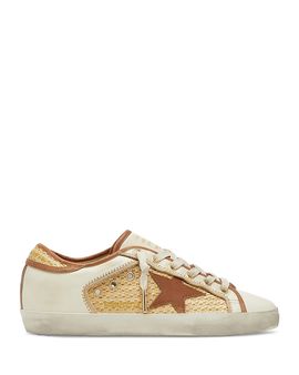 Golden Goose Golden Goose Women's Super Star Raffia Sneakers
