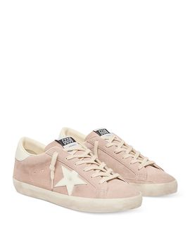 Golden Goose Golden Goose Women's Super Star Suede Lace Up Sneakers
