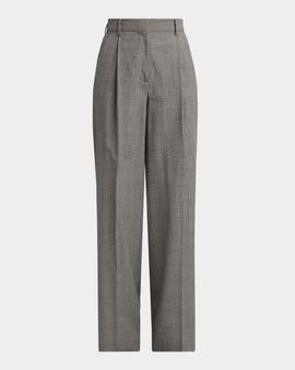 Golden Goose Journey Prince of Wales Wool Pants