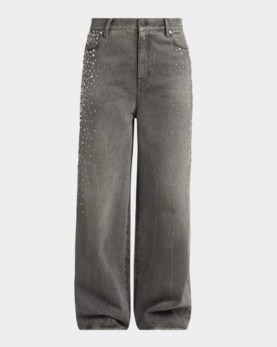 Golden Goose Journey Studded Boyfriend Jeans