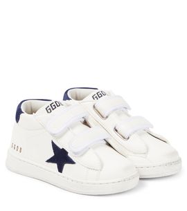 Golden Goose Kids Golden Goose Kids Baby June leather and suede sneakers