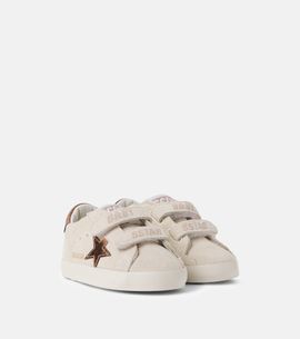 Golden Goose Kids Golden Goose Kids Baby School suede sneakers