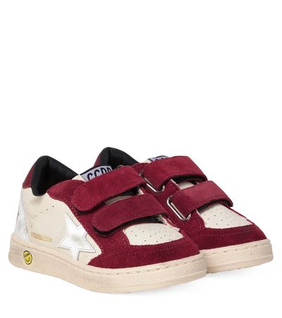 Golden Goose Kids Golden Goose Kids Ball Star suede and leather sneakers