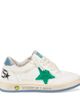 Golden Goose Kids Golden Goose Kids Ballstar embroidered leather sneakers - 4