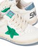 Golden Goose Kids Golden Goose Kids Ballstar embroidered leather sneakers - 5
