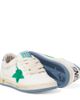 Golden Goose Kids Golden Goose Kids Ballstar embroidered leather sneakers - 6