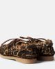 Golden Goose Kids Golden Goose Kids Cruise leopard-print calf hair boat shoes - 2