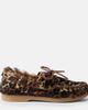 Golden Goose Kids Golden Goose Kids Cruise leopard-print calf hair boat shoes - 3