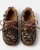Golden Goose Kids Golden Goose Kids Cruise leopard-print calf hair boat shoes - 4