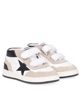 Golden Goose Kids Golden Goose Kids June suede and leather high-top sneakers