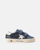 Golden Goose Kids Golden Goose Kids May glitter suede sneakers - 3