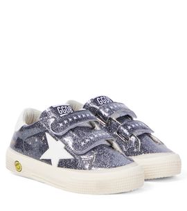 Golden Goose Kids Golden Goose Kids May School glitter sneakers