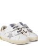 Golden Goose Kids Golden Goose Kids Old School sequined leather sneakers - 1