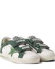 Golden Goose Kids Golden Goose Kids Old School suede-trimmed leather sneakers - 1