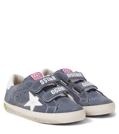 Golden Goose Kids Golden Goose Kids Old School suede sneakers