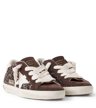 Golden Goose Kids Golden Goose Kids Super-Star leather sneakers