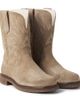 Golden Goose Kids Golden Goose Kids Wish Star Biker suede cowboy boots - 1