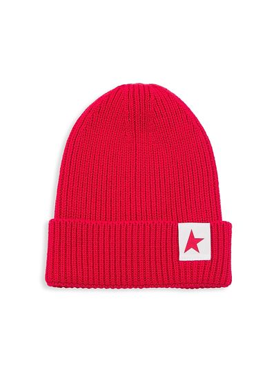 Golden Goose Kid's Star Knit Beanie