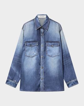 Golden Goose Oversized Denim Over Shirt
