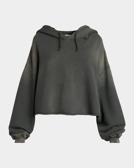 Golden Goose Star Oversized Cropped Hoodie