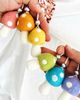 Golden Hour Designs Golden Hour Designs Purple Felt Mushroom Ornaments Set - 2