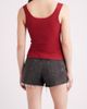 GOLDEN HOUR GOLDEN HOUR Delicate Heart Lace Trim Graphic Tank Top - 2