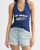GOLDEN HOUR GOLDEN HOUR LA Cali Varsity Halter Cotton Top - 1