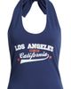 GOLDEN HOUR GOLDEN HOUR LA Cali Varsity Halter Cotton Top - 5
