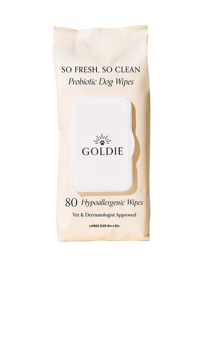 Goldie Dog Essentials Goldie Dog Essentials So Fresh, So Clean Probiotic Wipes
