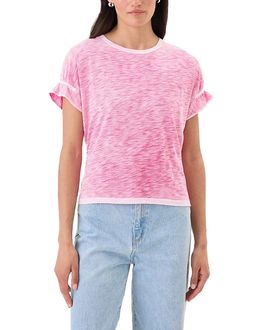 Goldie Lewinter Goldie Lewinter Coastal Sunwash Puff & Ruffle Sleeve Top