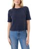 Goldie Lewinter Goldie Lewinter Denim Wash Raglan Top - 1