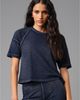 Goldie Lewinter Goldie Lewinter Denim Wash Raglan Top - 2
