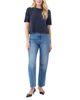Goldie Lewinter Goldie Lewinter Denim Wash Raglan Top - 4