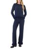 Goldie Lewinter Goldie Lewinter Denim Wash Ruffle Sweatshirt - 2
