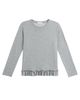 Goldie Lewinter Goldie Lewinter Heathered Ruffle Sweatshirt - 6