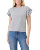 Goldie Lewinter Goldie Lewinter Heathered Ruffle Top - 1