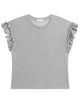Goldie Lewinter Goldie Lewinter Heathered Ruffle Top - 5