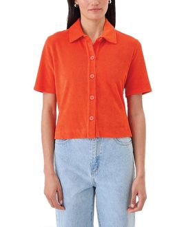 Goldie Lewinter Goldie Lewinter Luxe Life Button-Down Top