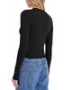 Goldie Lewinter Goldie Lewinter Marina Ribbed Crop Cardigan - 3