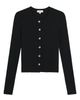 Goldie Lewinter Goldie Lewinter Marina Ribbed Crop Cardigan - 4