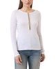 Goldie Lewinter Goldie Lewinter Pave Shimmer Henley Top - 1