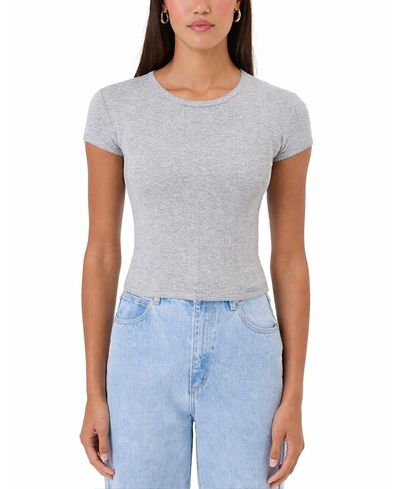 Goldie Lewinter Goldie Lewinter Pointelle Ellie Baby Tee