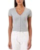 Goldie Lewinter Goldie Lewinter Pointelle Ellie Cropped Cardigan - 1